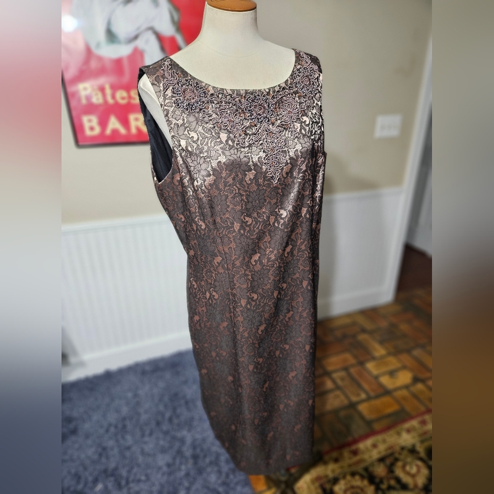 Tahari ASL Gorgeous Formal Dress Size 14 - Picture 1 of 6